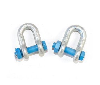 US TYPE FORGED DEE SHACKLE WITH SAFETY PIN G2150