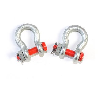 US TYPE FORGED BOW SHACKLE WITH SAFETY PIN G2130